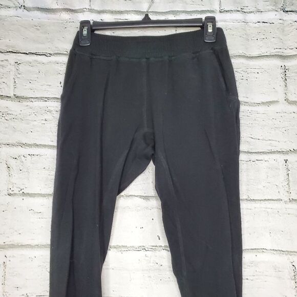 Haute Body black jogger sweat pants viscose - Picture 5 of 11